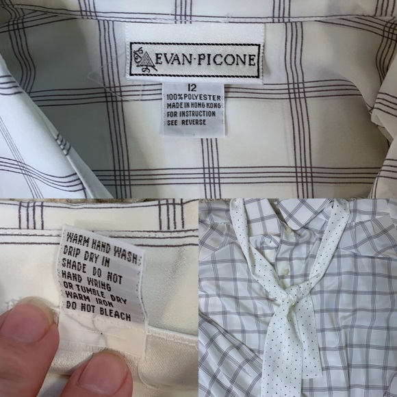 Evan Picone Button Up blouse - Picture 5 of 6